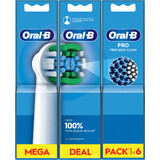 Oral-B Pro Precision Clean Ersatzköpfe 6 Stück