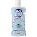 Chicco Natural Sensation Shampoo für Haar und Körper mit Aloe und Kamille 0m+, 200 ml