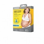 Reggiseno notturno per maternità e allattamento Medela Keep Cool, nero M