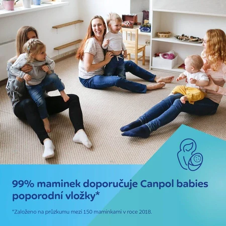 Canpol superabsorberende kraamverbanden, 10 stuks