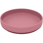 Petite&Mars Silicone saucer with suction cup TAKE&MATCH Dusty Rose 6m+ 400 ml