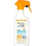 Garnier Ambre Solaire Sensitive Advanced Kids Beschermende Spray voor de gevoelige kinderhuid, SPF 50+, 270 ml