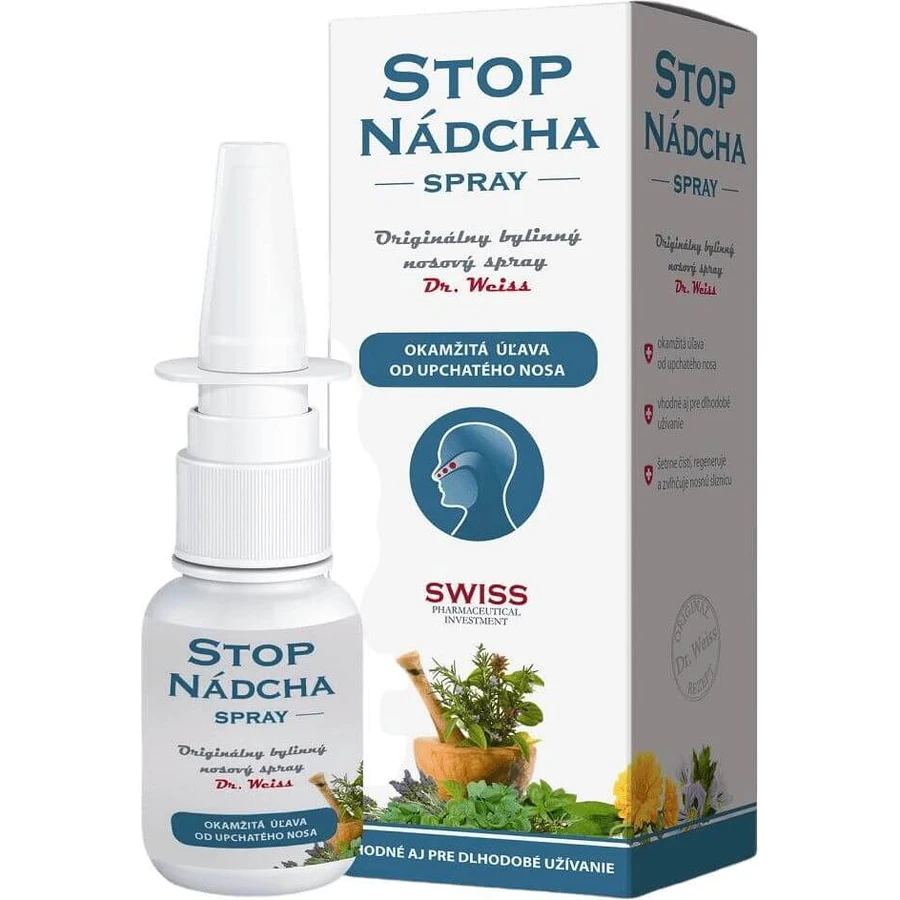 Dr.Weiss Stopnádcha - spray nasale alle erbe 30 ml