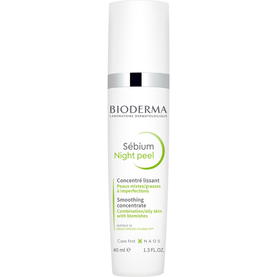 Bioderma Sébium Night Peeling Sanftes chemisches Peeling 40 ml