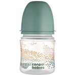 Canpol bebés Biberón anticólicos EasyStart MOUNTAIS MOUNTAIS verde 120 ml