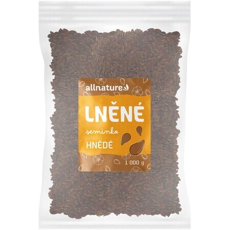 Allnature Graines de lin brunes 1000 g