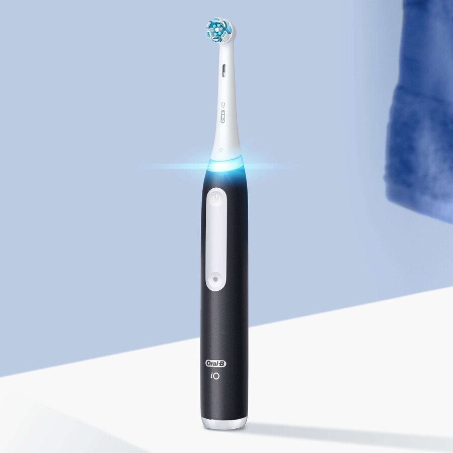 Oral-B iO 3 Dual Pack periuțe de dinți electrice negru și albastru 2 buc