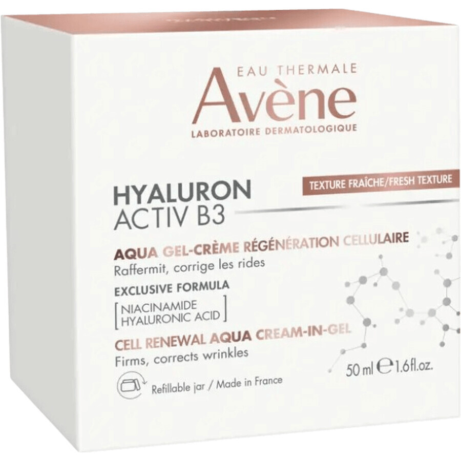 Avène Hyaluron Activ B3 Aqua cell renewal cream gel 50 ml