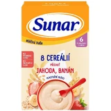Papilla Sunar con 8 cereales fresas, plátano 210 g