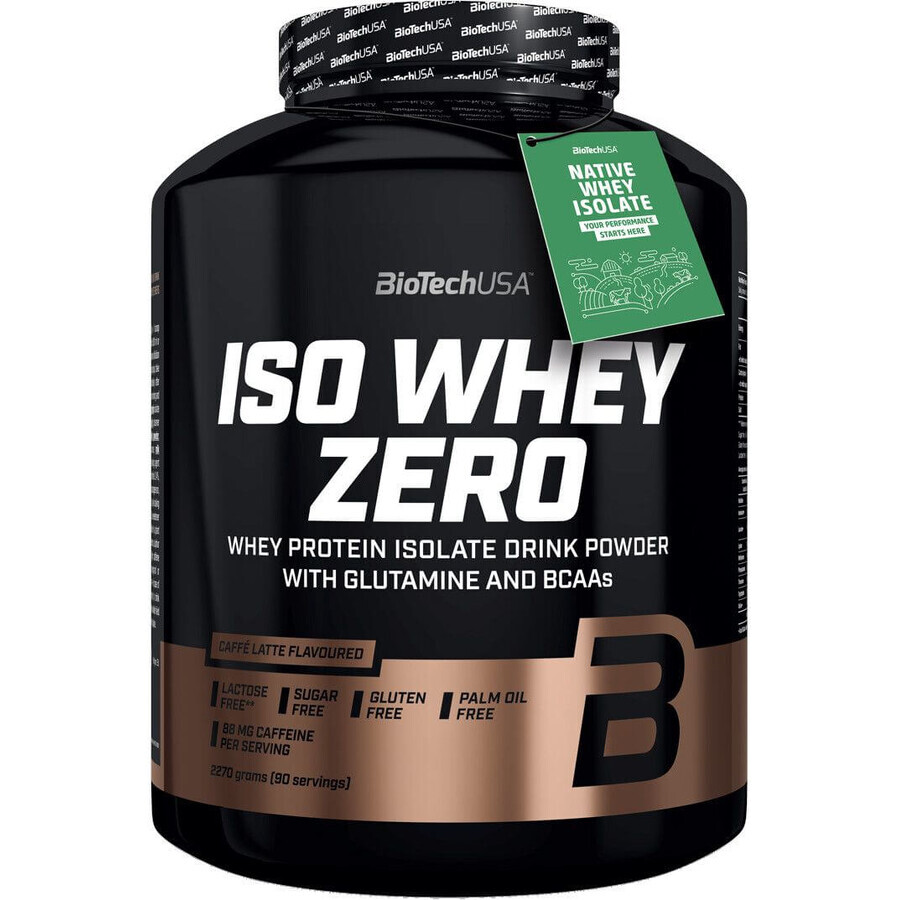 BiotechUSA BiotechUSA ISO WHEY ZERO NATIVE (Karton) Schokolade 2270 g