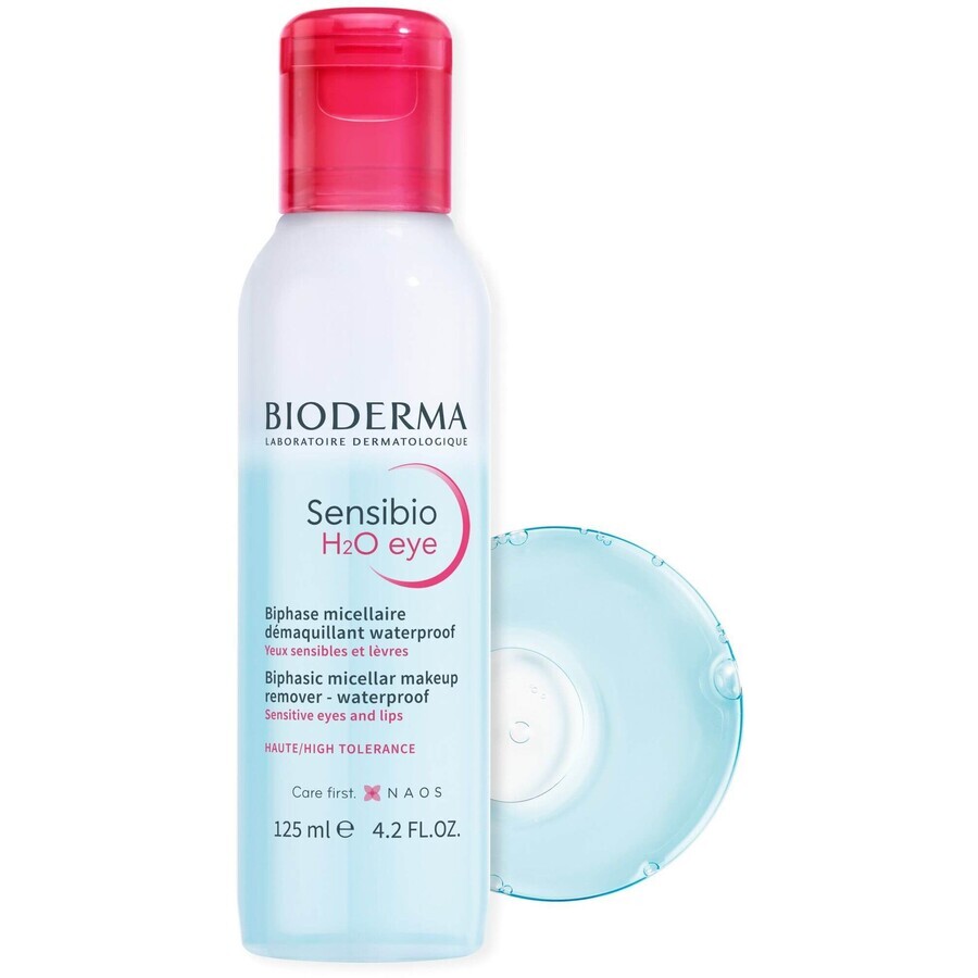 Bioderma Sensibio H2O limpiador micelar ojos y labios 125 ml