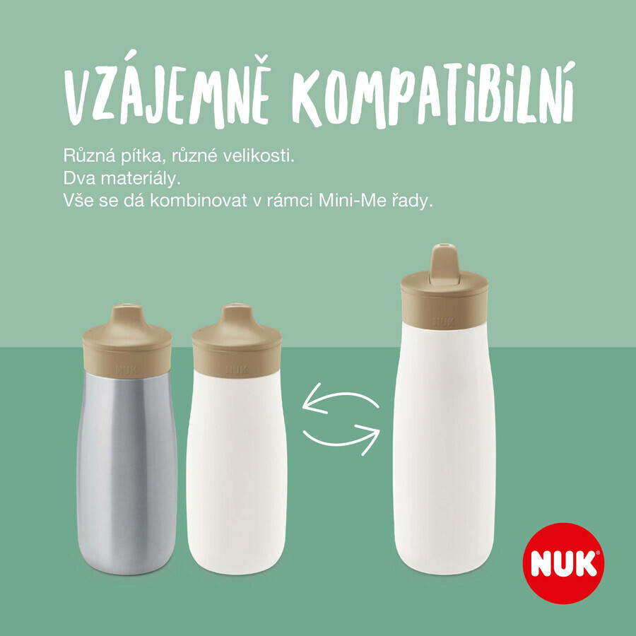 Nuk Mini-Me PP Flip Bottle verde 450 ml