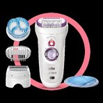 Braun Silk-épil 9, Epilator, 4 opzetstukken, etui, koelhandschoenen, 9-735