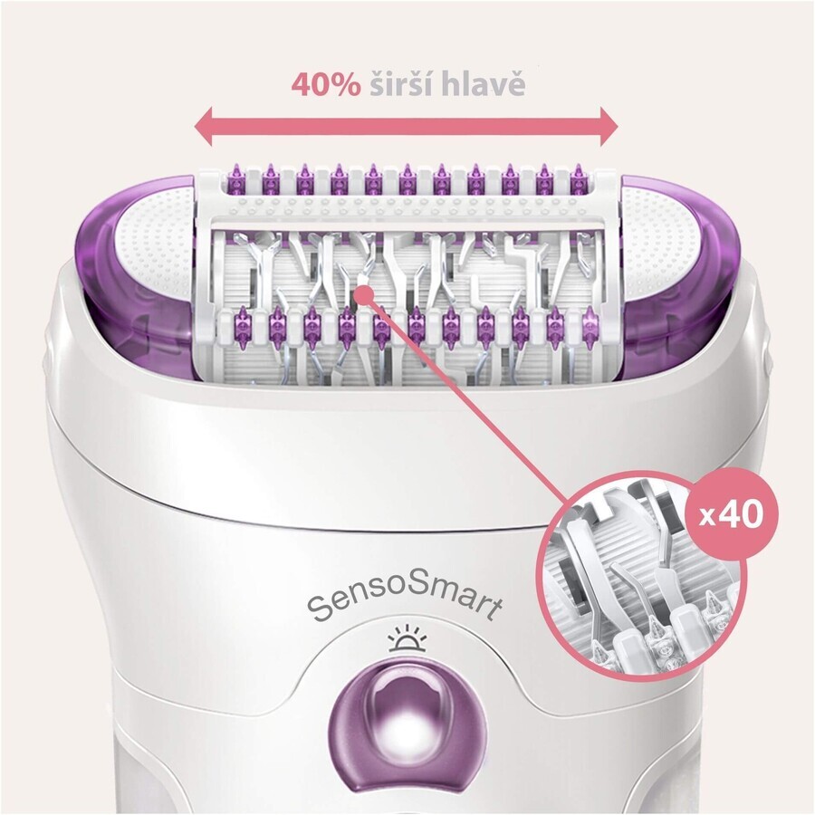 Braun Silk-épil 9, Epilator, 4 opzetstukken, etui, koelhandschoenen, 9-735