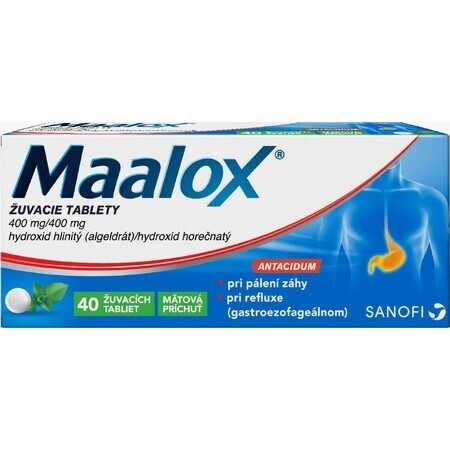 Maalox Kautabletten 40 Stück