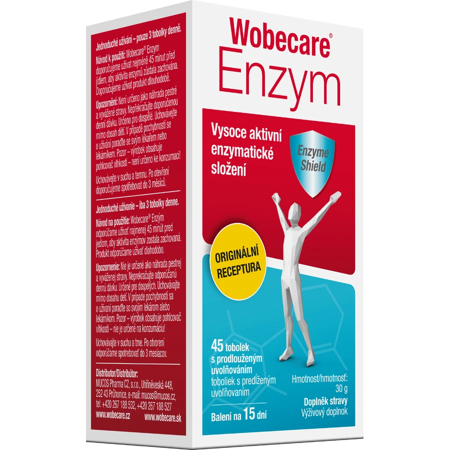 Wobecare Enzyme 45 Kapseln