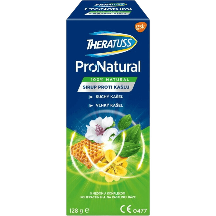 TheraTuss ProNatural sirop natural pentru tuse uscată și umedă 128 g