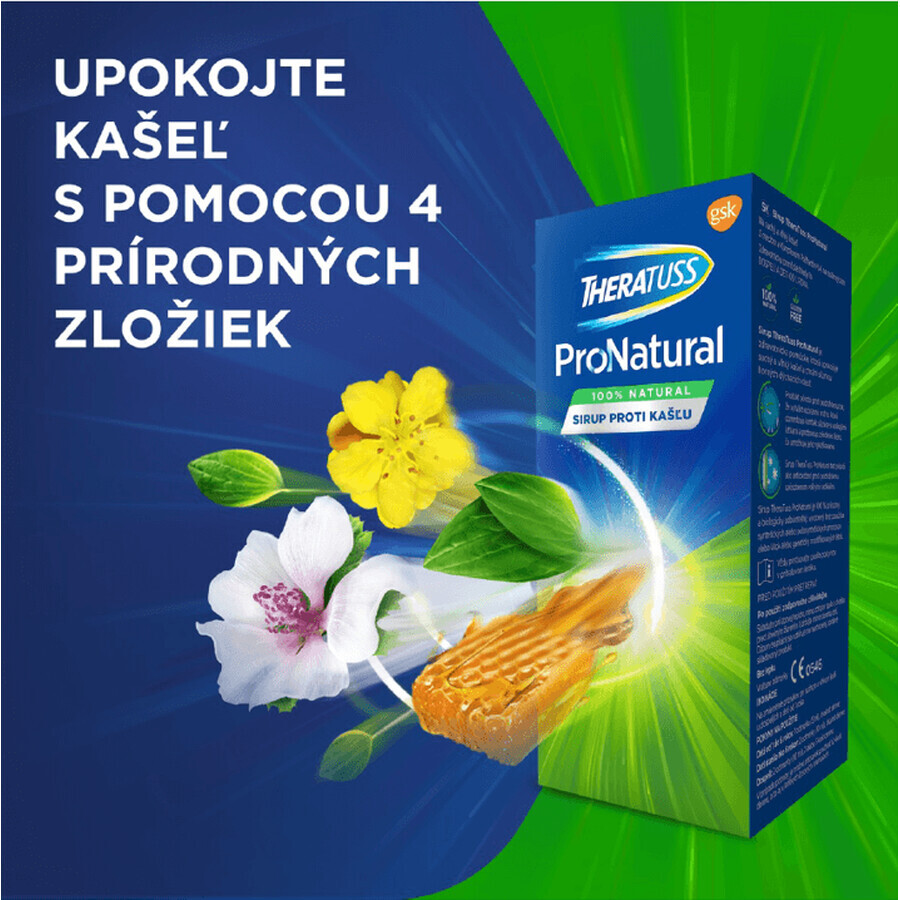 TheraTuss ProNatural sirop natural pentru tuse uscată și umedă 128 g