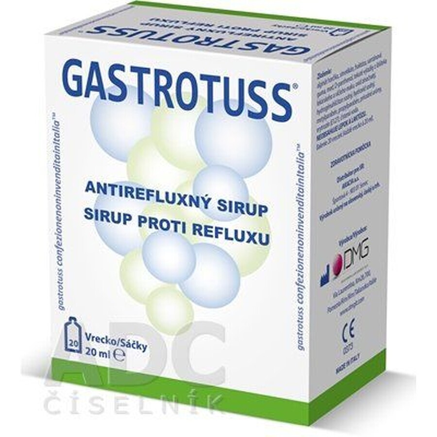 Gastrotuss Anti-Reflux-Sirup in Beuteln zu 20 x 20 ml