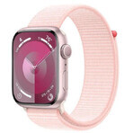 Apple Watch Series 9 GPS Carcasa de aluminio de 45 mm con correa deportiva, rosa