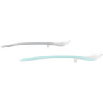 Skip Hop Easy Feed Silicone Spoons Easy Feed gray, teal 2 pcs