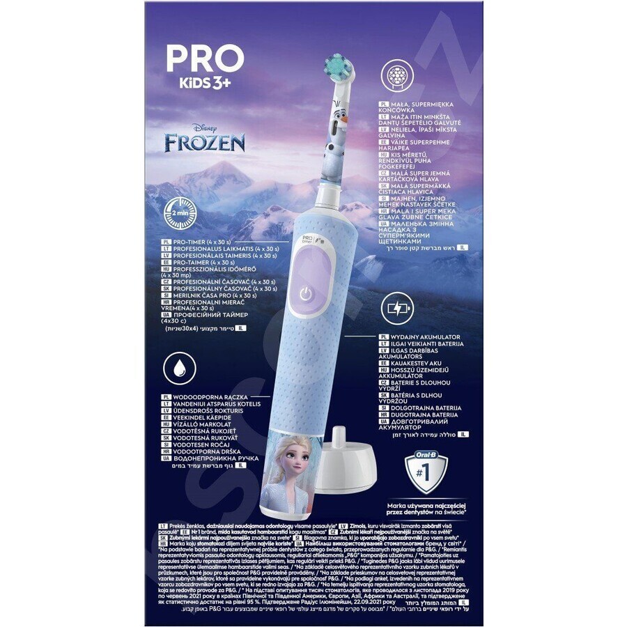 Periuță de dinți electrică Oral-B Pro Kids Frozen