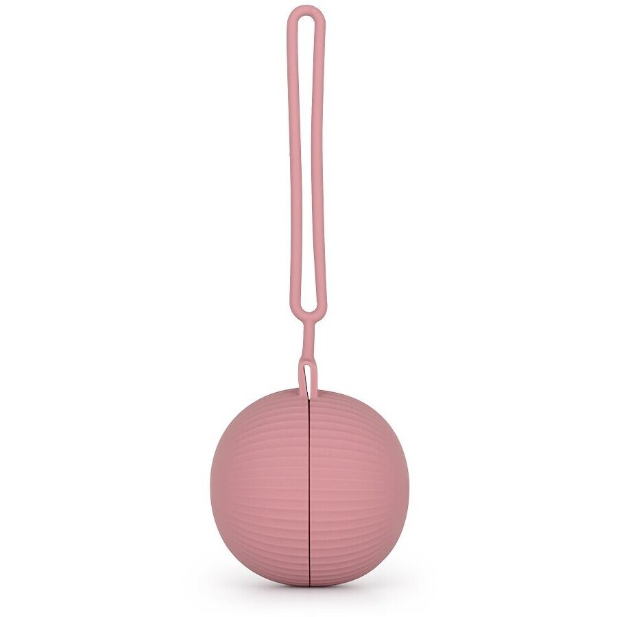 Petite&Mars Rosa polverosa 0m+ guanto di sugo in silicone