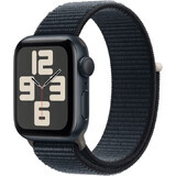 Apple Watch SE GPS 40 mm Aluminium-Gehäuse mit Sportschlaufe, midnight midnight