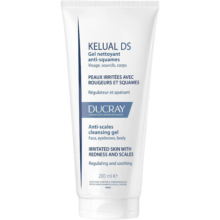 Ducray Kelual DS Gel nettoyant 200 ml