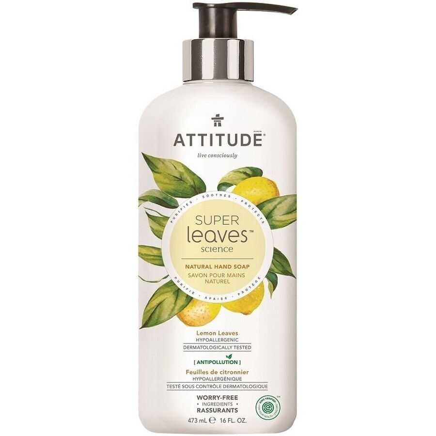 Attitude Super Leaves entgiftende Handseife mit Zitrusblättern 473 ml