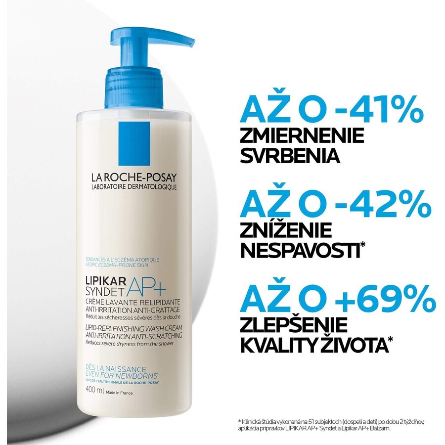 La Roche-Posay Lipikar syndet AP+ 400 ml