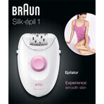 Braun Epilierer Silk-épil 1-170 Rosa