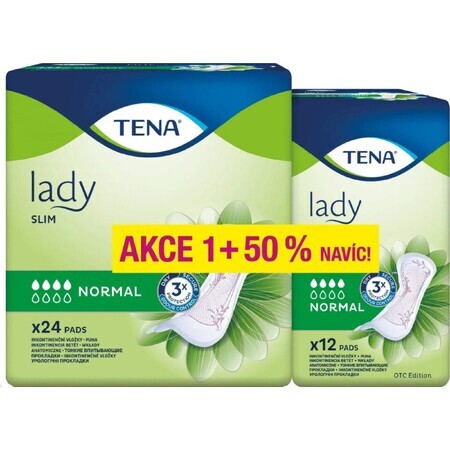 Tena Lady Slim Absorbante normale pentru incontinență 36 buc