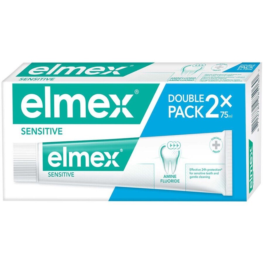 Elmex Sensitive toothpaste duopack 2 x 75 ml