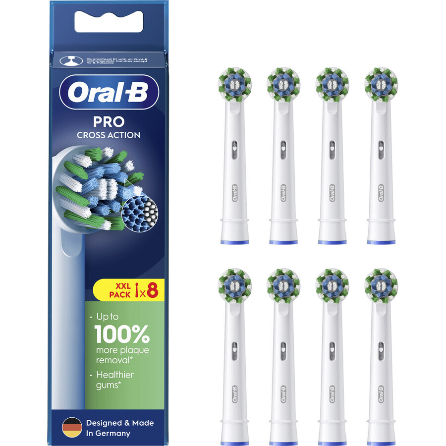 Oral-B Pro Cross Action Ersatzköpfe 8 Stück