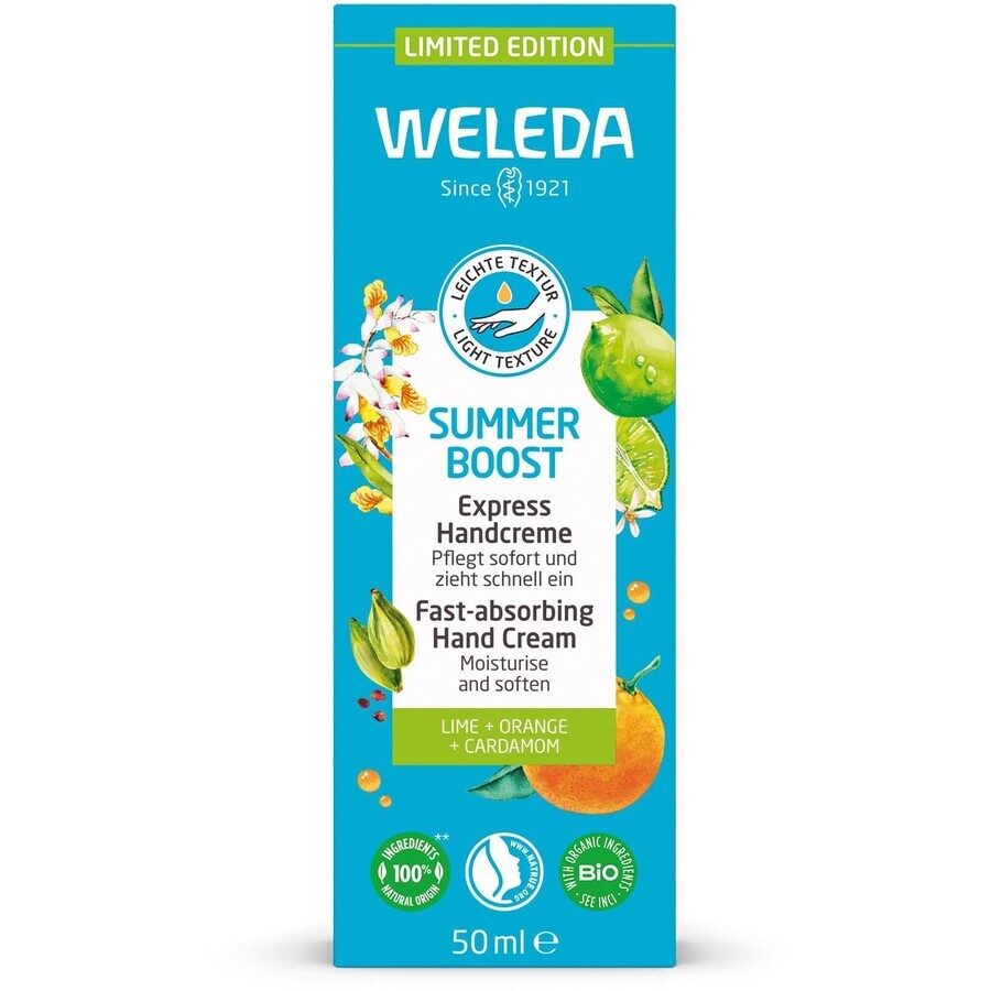 Weleda Summer Boost Hand Cream 50 ml