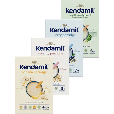 Kendamil Porridge, variation 4 x 150 g