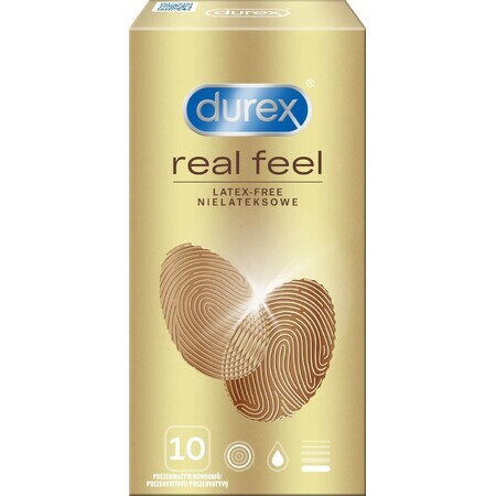 Préservatifs Durex Real Feel 10 pièces