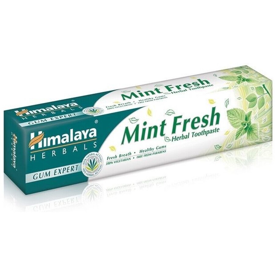 Pastă de dinți pe bază de plante Himalaya pentru respirație proaspătă Mint Fresh Herbal Toothpaste 75 ml