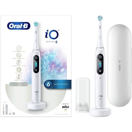 Cepillo eléctrico Oral-B iO Series 8 Blanco