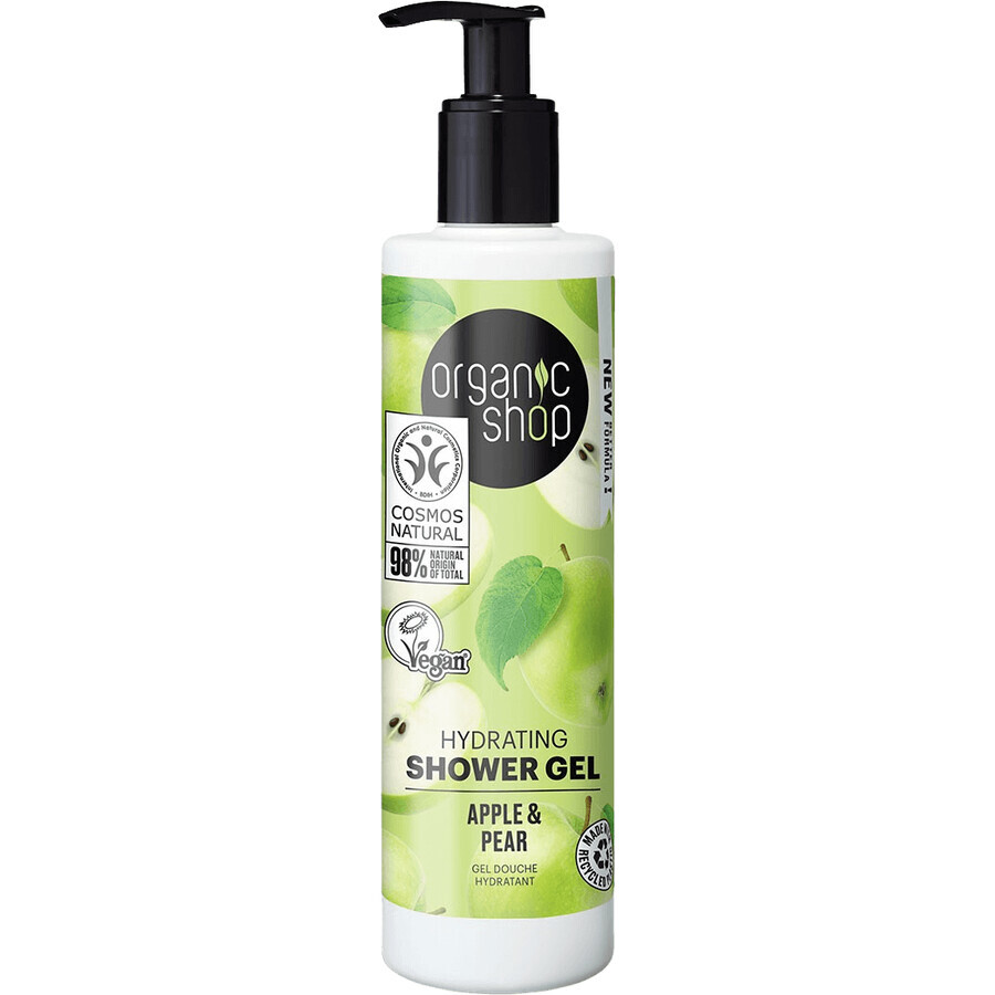 Organic Shop Moisturizing Shower Gel Apple and Pear 280 ml