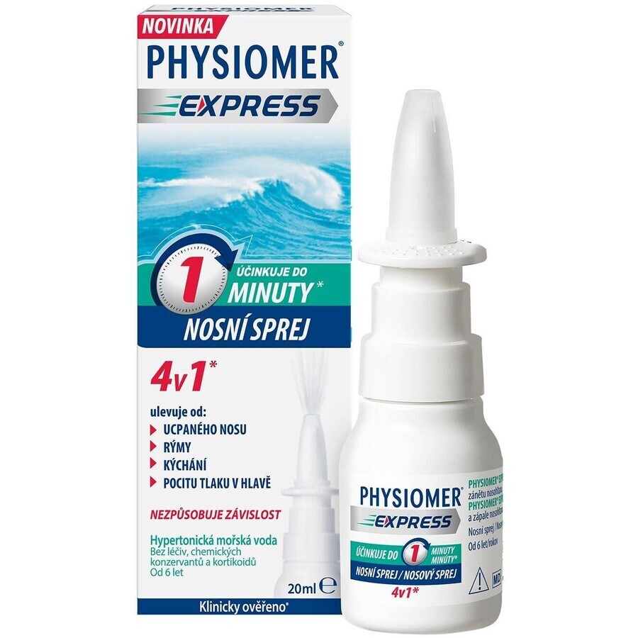 Physiomer Express hypertones Nasenspray 20 ml