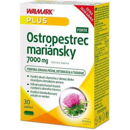 Walmark Milk Thistle 7000 mg Forte 30tbl