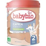 Babybio Caprea 2 Fortsetzung Bio-Ziegenmilch für Säuglinge 800 g