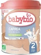 Babybio Caprea 2 Fortsetzung Bio-Ziegenmilch für Säuglinge 800 g