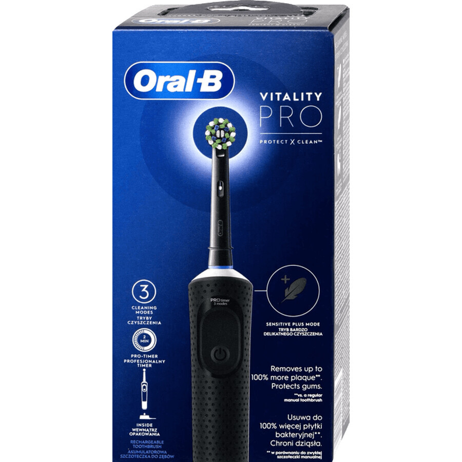 Periuta de dinti electrica Oral-B D103 negru Vitality