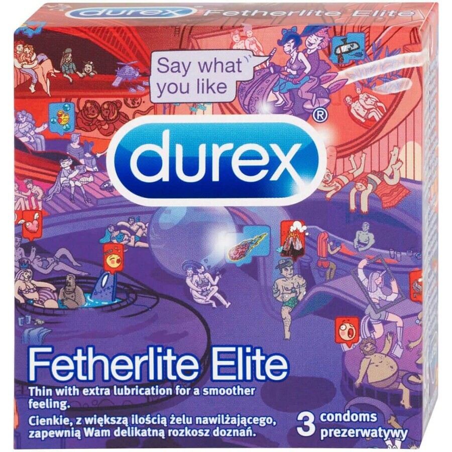 Prezervative Durex Fetherlite Elite 3 buc