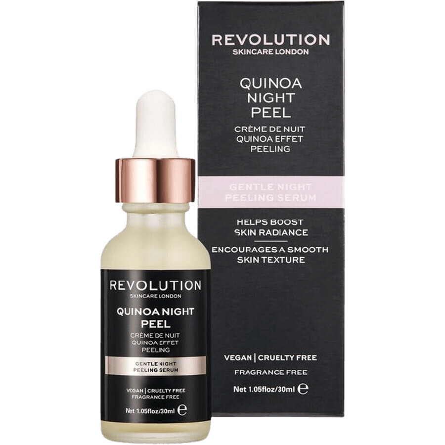 Revolution Sanftes Nacht-Peeling-Serum - Quinoa Nacht-Peeling 30 ml