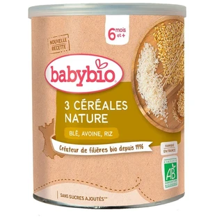 Babybio Porridge Cereal Porridge con più cereali senza latte 220 g