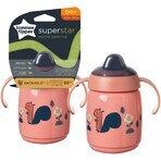 Tommee Tippee Tippee Superstar Sippee 6m+ Non-Drip Cup, pink 300 ml